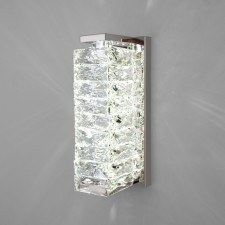 Wall lamp EUROSVET BLITZ 40259, LED, 6 W, 6000K, 311LM, 130x110x270 mm, chromium color