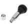 Valve for silent tires TR414, chrome