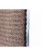 Moisture rug, ribbed, 40x60 cm, "standard" brown