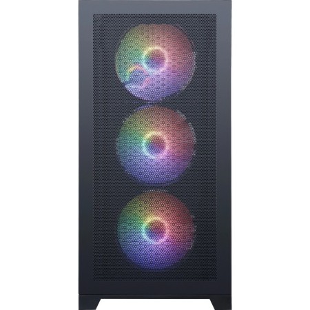 The ACCORD AM08 case is black without PSU ATX 2xusb3.0 1xusb3.1 Audio Bott PSU-1