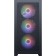 The ACCORD AM08 case is black without PSU ATX 2xusb3.0 1xusb3.1 Audio Bott PSU
