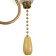 Sconces 2020/1 E27 60W white+gold 20x11x16 cm