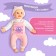 Pups Interactive “Baby”, 6 functions, voiced, eats, drinks, plays with ocher, height 40 cm