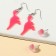 Earrings, 2 pairs, jewelry, Minnie Mouse