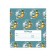 Notebook 24 sheets in a cage "Juicy Mix. Pattern", cover coated paper, VD-flus, block No. 2 (gray sheets), mix