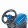 Pedal tractor DOLU RANCHERO, klaxon, blue color