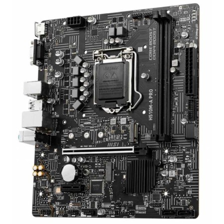 MSI H510M-A PRO SOC-1200 Intel H510 2XDDR4 MATX, GBLAN+VGA+HDMI-1