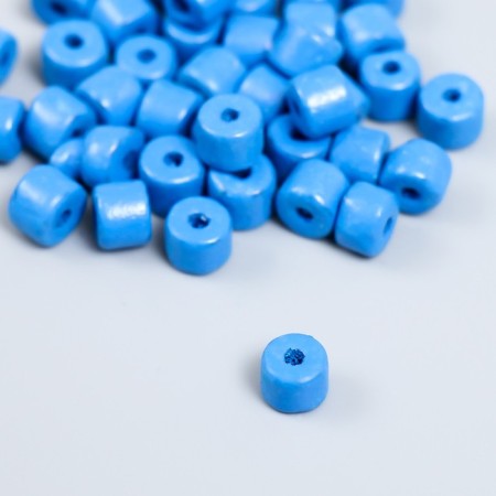 Beads for creativity Plastic cylinder "Cobalt" set 20 grams 0.6x0.6x0.5 cm