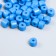 Beads for creativity Plastic cylinder "Cobalt" set 20 grams 0.6x0.6x0.5 cm