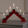 LED figure "Christmas hill" 39 × 29 × 4.5 cm, wood, 220 V, glow warm white