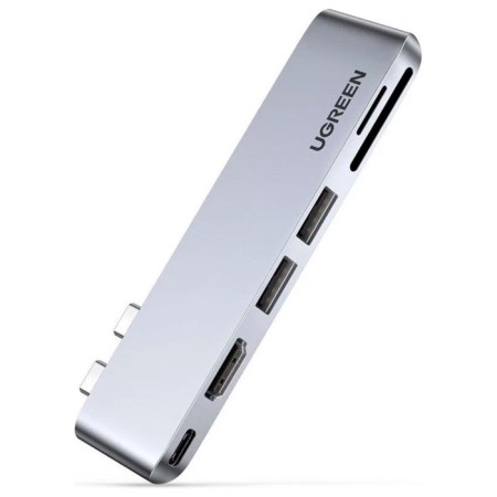 USB concentrator for MacBook (hub) Ugreen 3 x USB 3.0, SD/TF, Thunder Bolt 3 (60560)