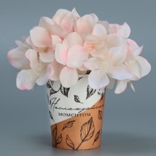 A glass for flowers 