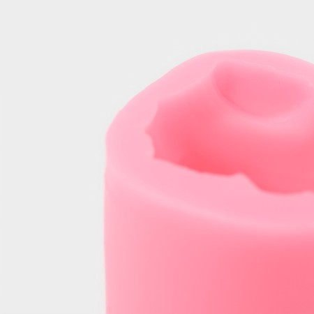 Mold "shell", silicone, 8.5 × 6 × 4.1 cm, pink color-4