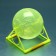 Ball for rodents on a plastic base, 12 cm, mix of flowers