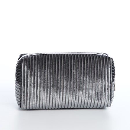 Lightning cosmetic bag, gray color-1