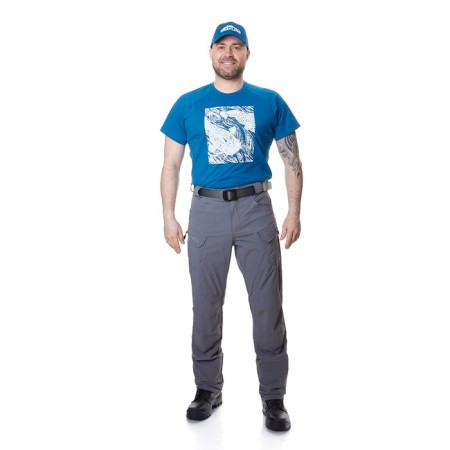 Pants "cast", gray color, nylon fabric, size 44-46, height 170-176