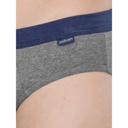 Male panties, size XXL, dark blue color, dark gray, 2 pcs-3