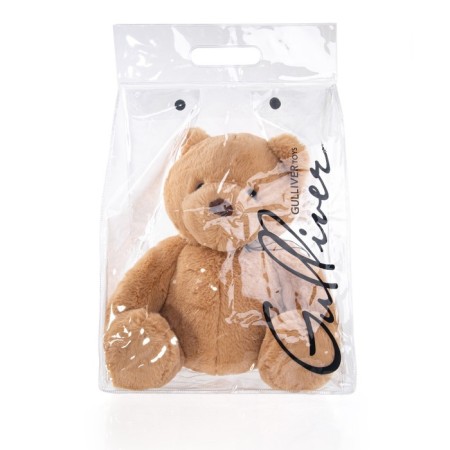Soft Gulliver toy "Bear Gelli", beige color, 26 cm-10