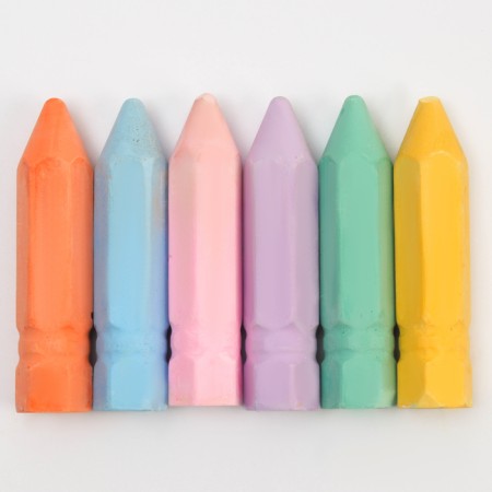 Loves for drawing “pencils”, set of 6 colors, size 1 pc. - 2.5 × 10 cm-1