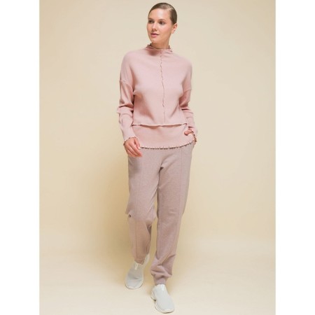 Female jumper, size 48, pink color-6