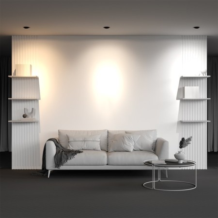 The built-in lamp Technical DL060-9W3-4-4-6K-B, LED, 9 W, 120x120x45 mm, 710 lm, black-5