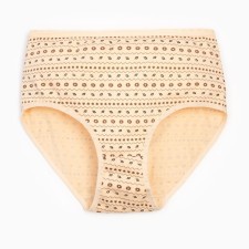 Panties female color beige, size 52-54