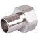 Stout SFT-006-000125, 1 "x 25 mm, internal thread, nickelled brass