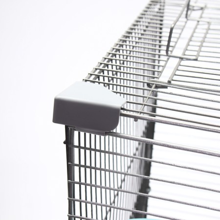 Birds Cage "Pigzon" No. 104-B, collapsible, 2 sections, 58 x 40 x 88 cm, turquoise-16