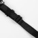 Textile straps, 1 cm, 37 cm, steam, black color