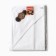 Tainted towel with a corner "Cheburashka" 75*75 cm, cotton 100%