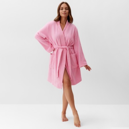Troubleshoot bathrobe. Girl Power Rr 46-48, pink-2