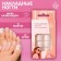 Follow legs "Perfect pedicure. Jacket ", 24 pcs, adhesive plates, light pink/white color