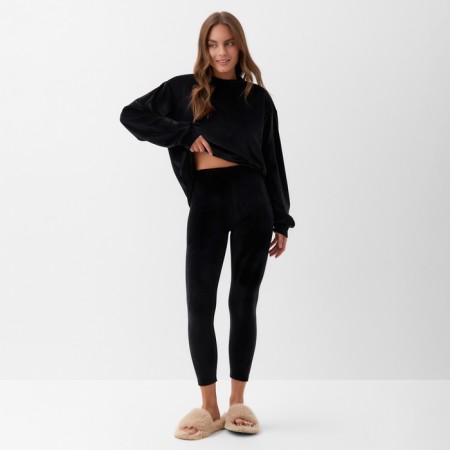 Women's costume (sweatshirt and leggings) KAFTAN PLUSHY p. 44-46, black-2