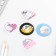 Set: paper stickers 20 l + 5 stickers "March 8"