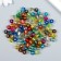 Beads for creativity plastic "Ball. Pigama" set of 20 g d = 0.8 cm