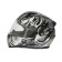 The helmet integral with two visors, size L (59-60), BLD-M67E model, black and gray