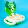 Training computer "Dog", sound, green color