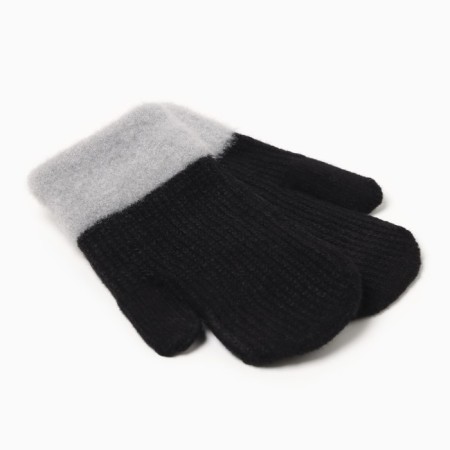Baby mittens Minaku, col. Black, 20 cm