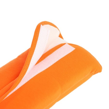 Pillow for safety belt "The most beloved child" Orange-2