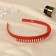 Hair cap "Sheila" Long teeth, 2 cm, mix