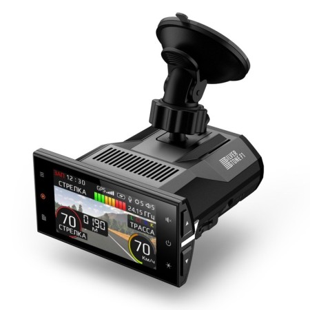 DVR + radar detector Silverstone F1 Hybrid S-Bot Pro, 1920x1080, Anti-Cas, GPS 10277-1