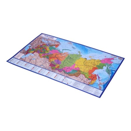 Russian Political Administrative map, 60 x 40 cm, 1: 14.5 million, laminated-1