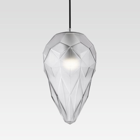 Suspension lamp Maytoni P052PL-01GR, E27, 1x40 W, 180x180x1500 mm, Chrome-2