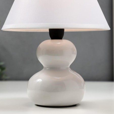 Table lamp 16401/1wt E14 40W white 17x17x24 cm-4