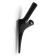 Furniture hook CAPPIO PAW, three -rod, black color