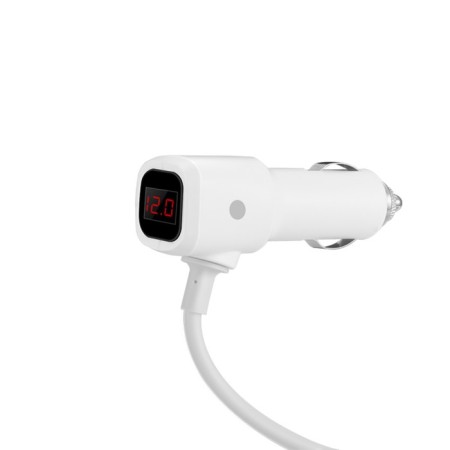 Hoco Z13 car charger, connector, 2 USB, 2.1 a, cigarette lighter, 55 cm-6