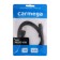 CARMEGA CAR-C -MIC1M-BK cable, microUSB-USB, 2.4 A, 1 m, black