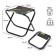 Tourist Tourist folding Green Glade RS210, camouflage