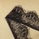 Lace cilia, 90 mm × 9 ± 0.5 m, in Bobin 3 pcs 3 m, black color