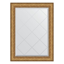 Mirror with engraving in the baguette frame, copper Eldorado 73 mm, 64x86 cm